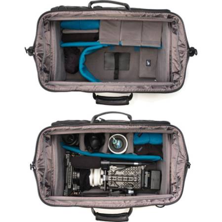 Tenba Cineluxe v2 Shoulder Bag 24 Hightop - torba fotograficzna - przykład użycia